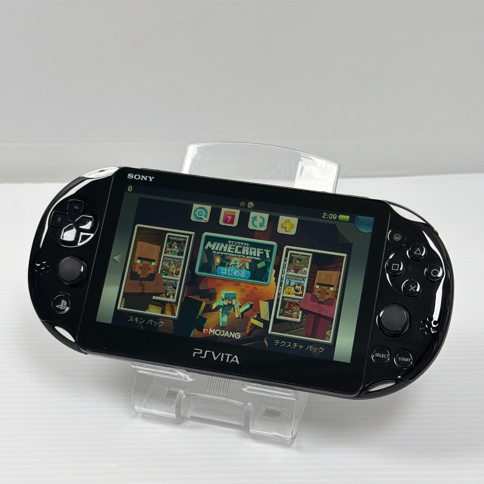 PSVITA PCH 2000 ブラック PlayStation Vita FW3.68 遊べるセット 動作 済み ソニー プレイステーション psvita
