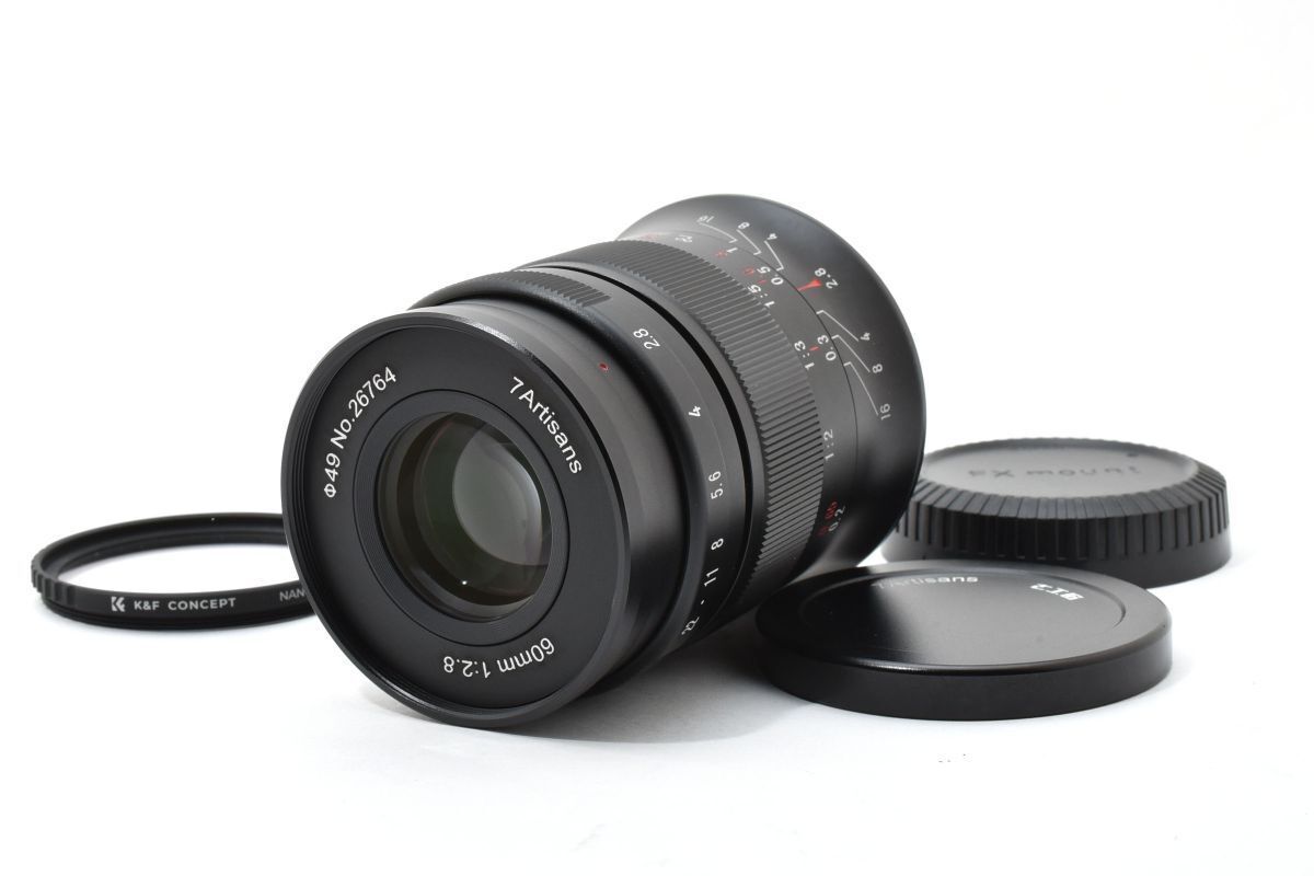 七工匠 7Artisans 60mm F2.8 II Xマウント AYM4784 99