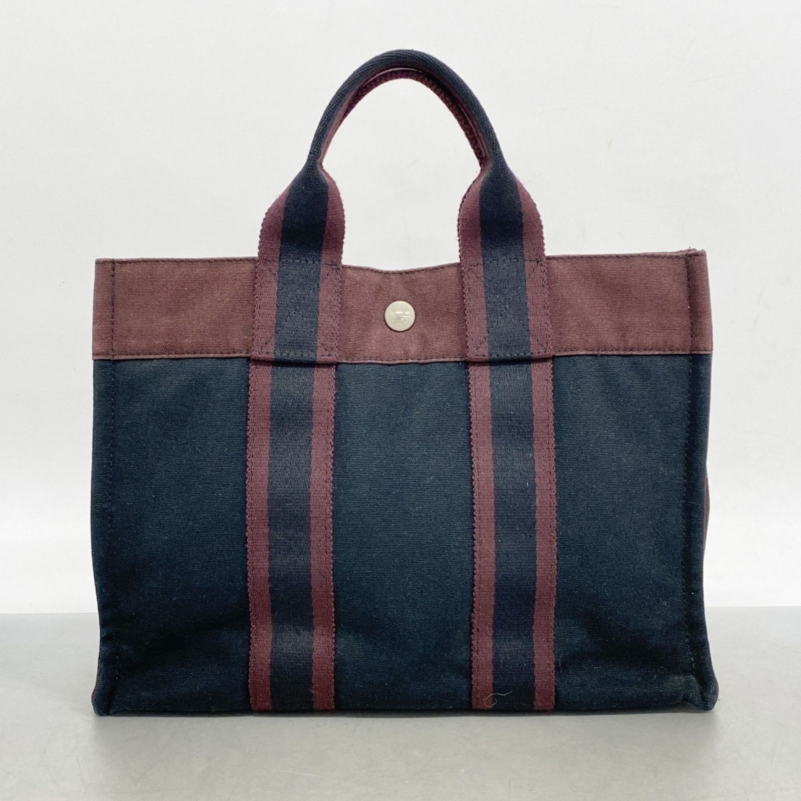 エルメス(Hermes) エルメス トートバッグ フールトゥPM キャンバス