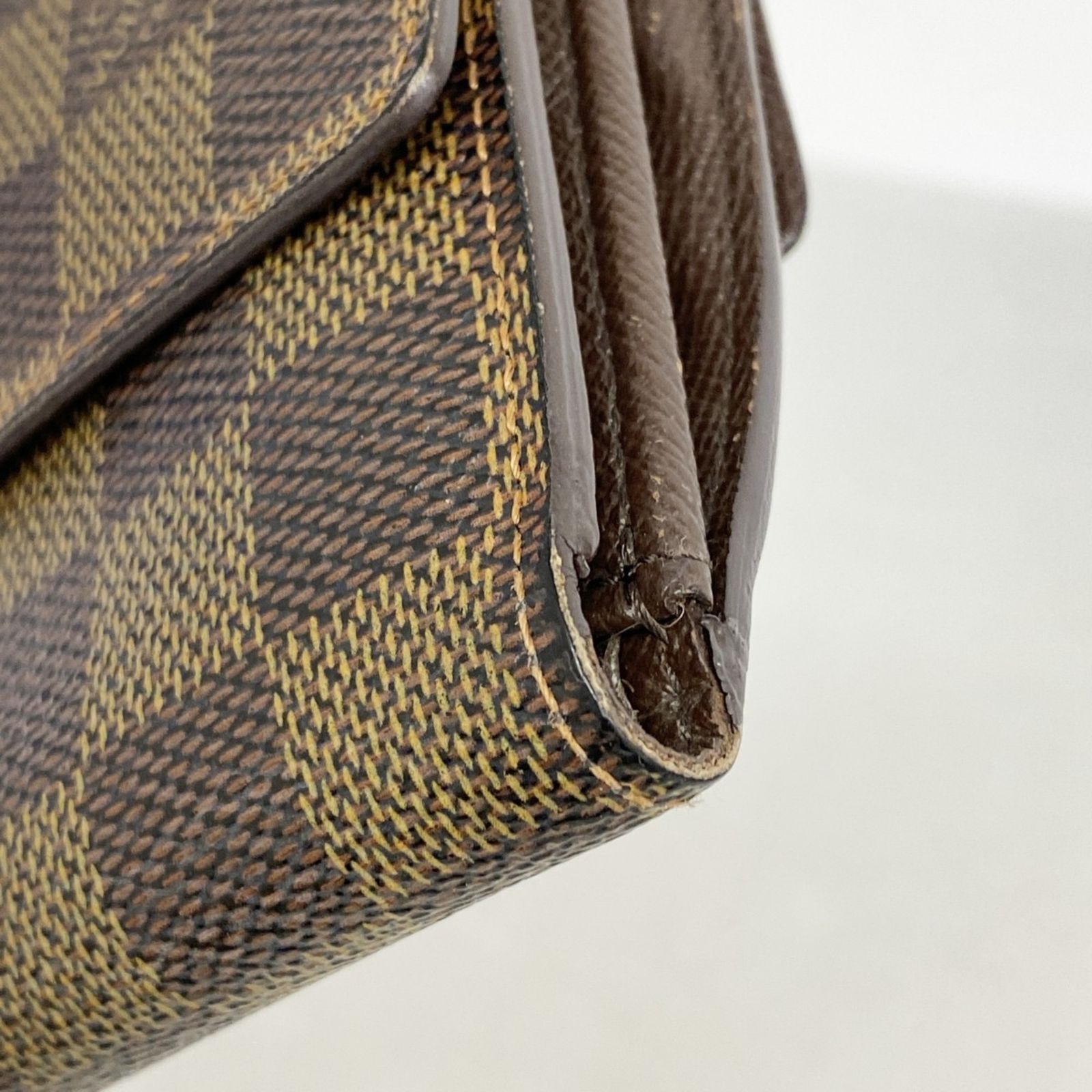 ルイヴィトン LOUISVUITTON N61654 ダミエ ポルトモネビエ LOUIS