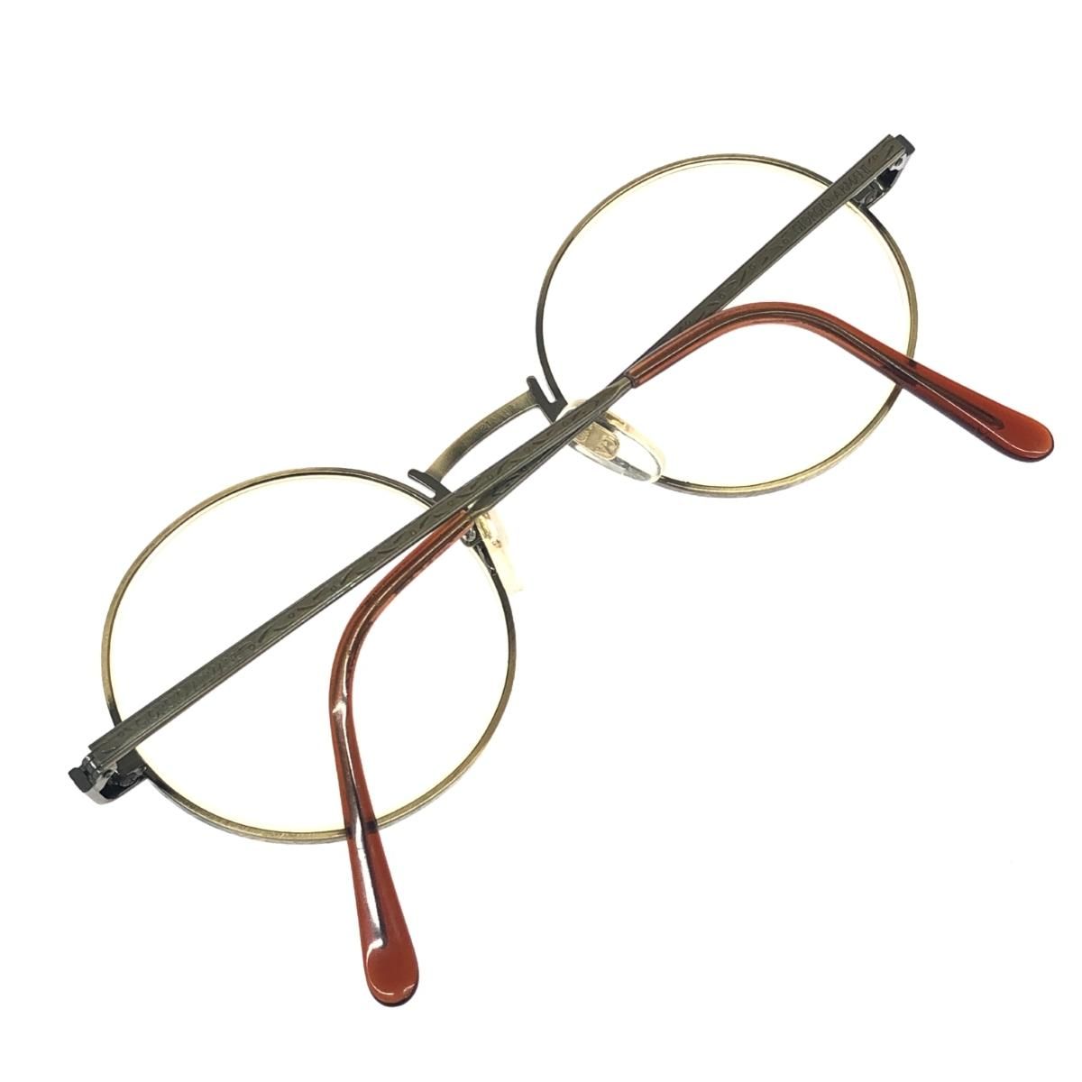 GIORGIO ARMANI ジョルジオアルマーニ 度入りメガネ ラウンド型/丸眼鏡 