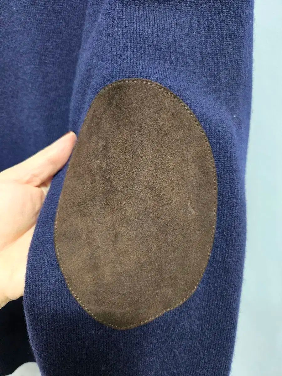 ネイビー カーディガン