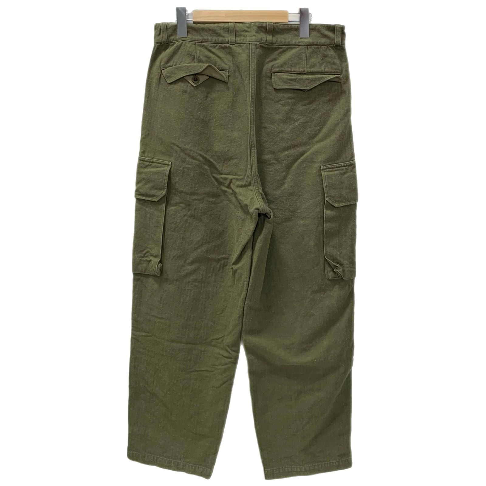 キャプテンサンシャイン KAPTAIN BEAMS 別注 M-47 カーゴパンツ グリーン 32 Mサイズ 201 MB-1171