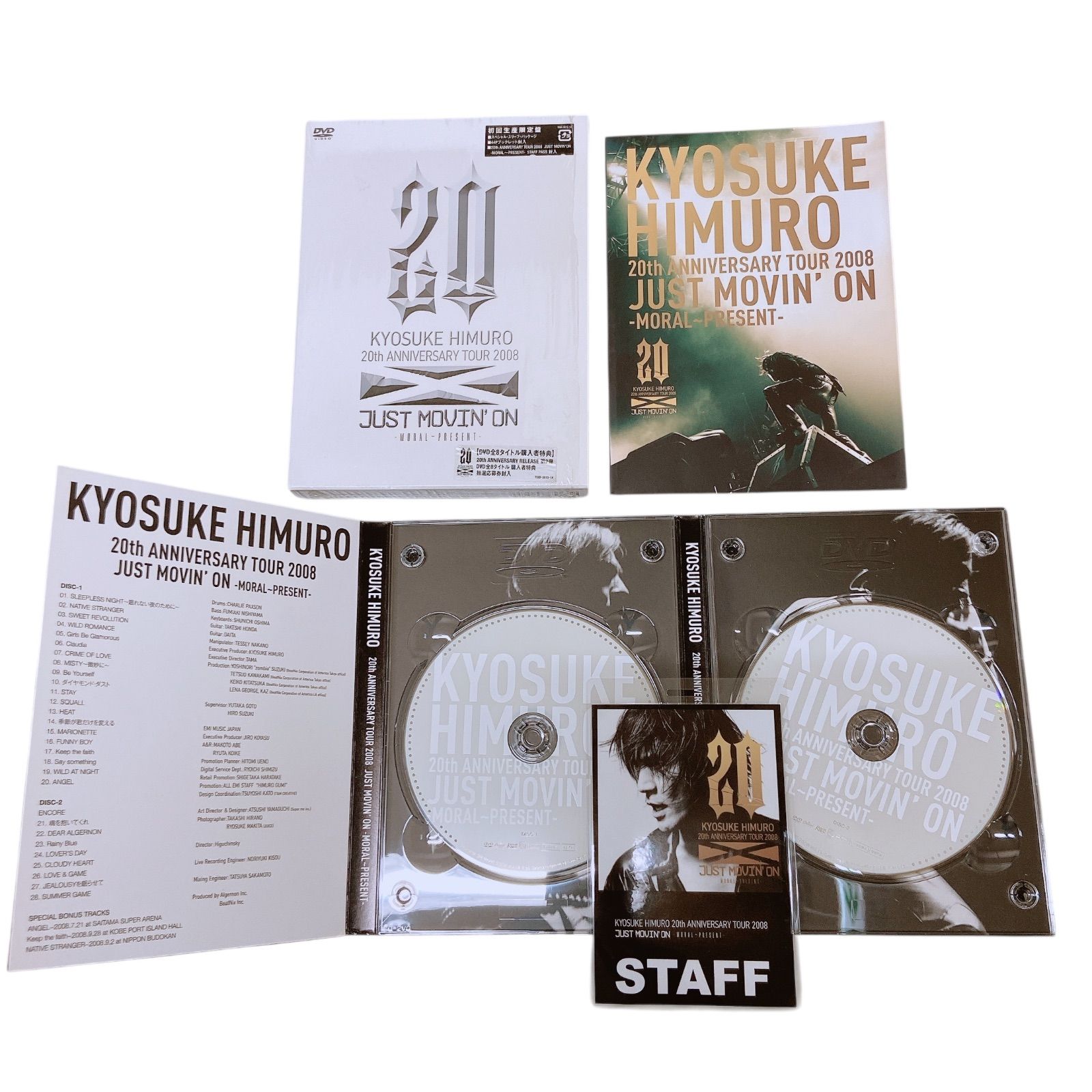未視聴 氷室京介 DVD 20th ANNIVERSARY TO… - メルカリ