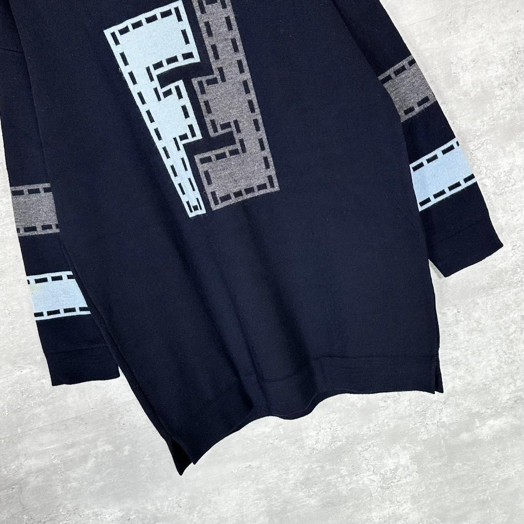 FENDI』フェンディ (42) FFロゴ ニットセーター - メルカリ
