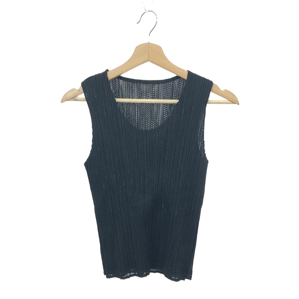 イッセイミヤケ タンクトップ プリーツ生地 イッセイミヤケ ミーISSEY