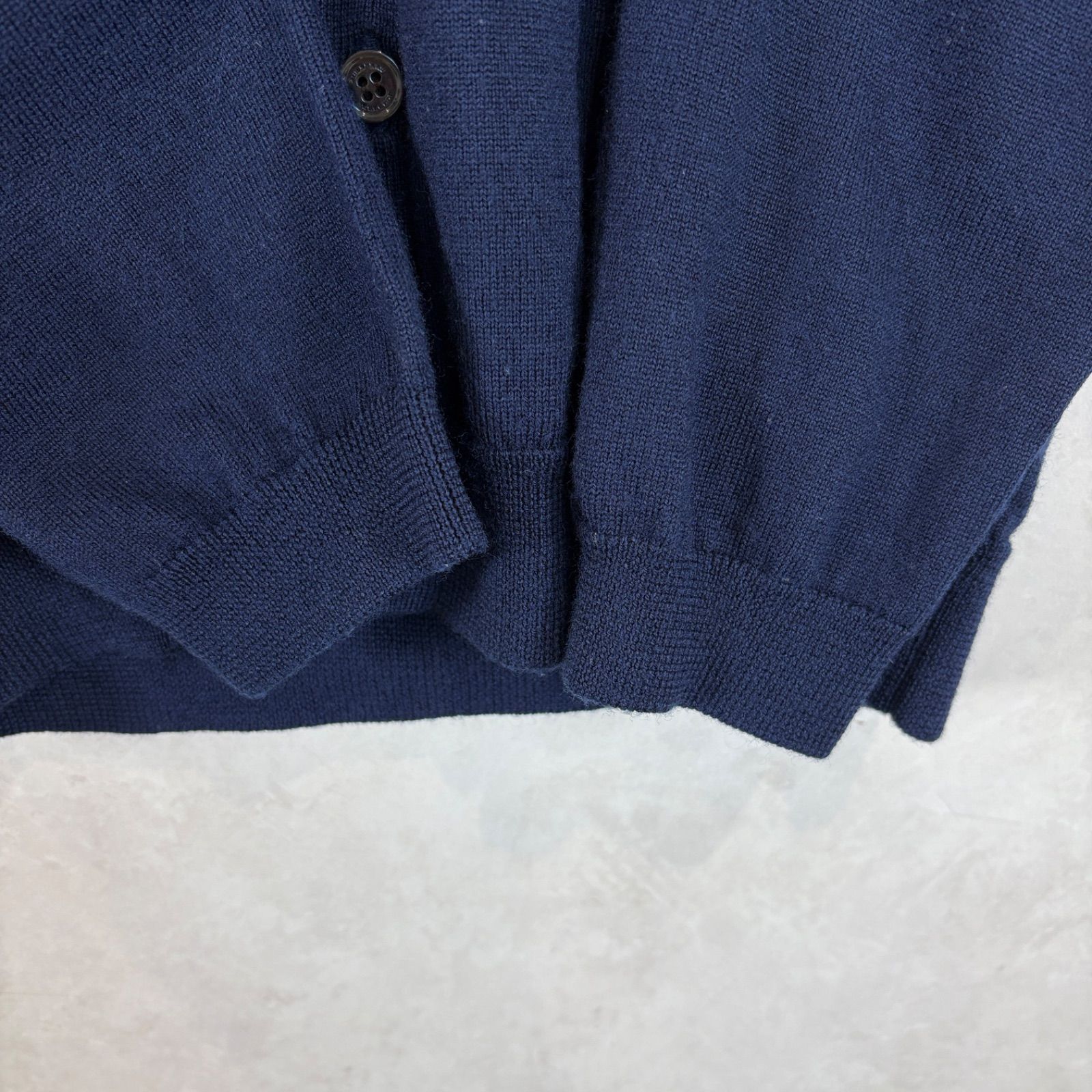 美品 スピックアンドスパン 定価2.7万 ラクーンファー カーディガン