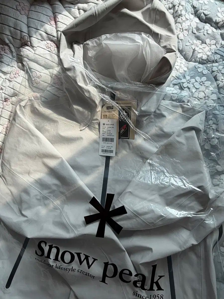  スノーピーク ドライ ピーク GORE TEX ジャケット アイボリー 105 その他 アウター