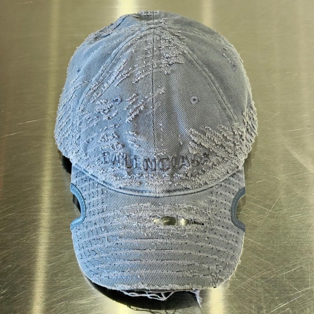 BALENCIAGA キャップ LASER DESTROYED cap Купить Balenciaga Laser