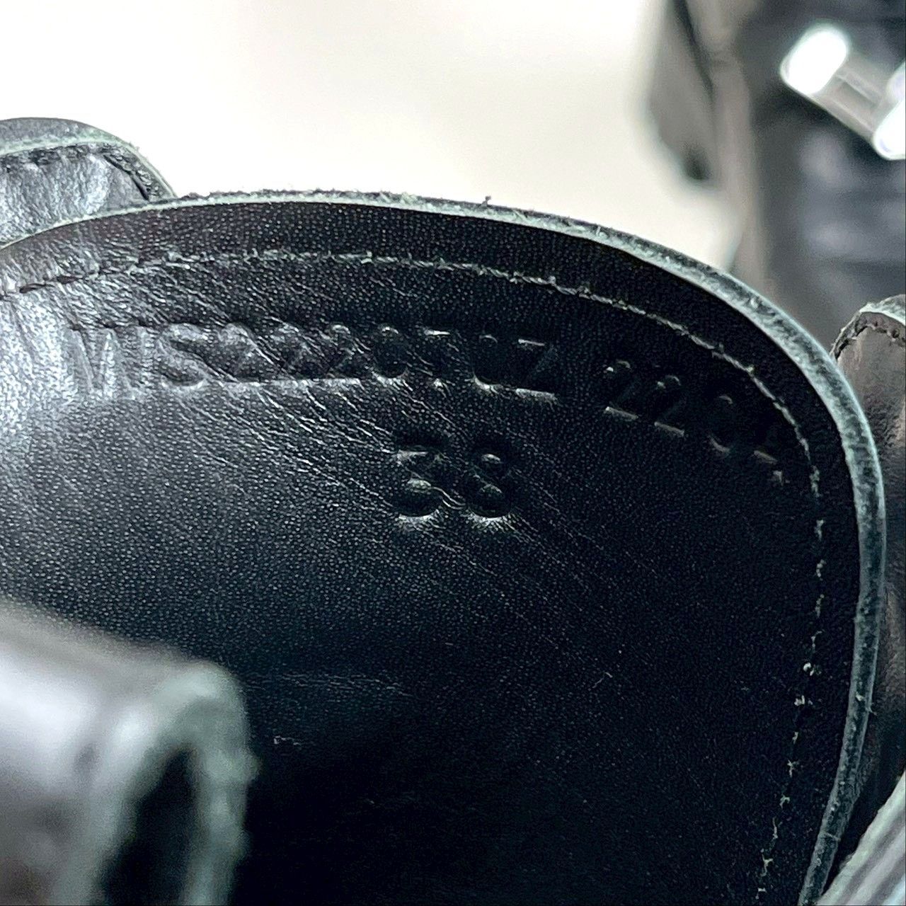  エルメス ファンク 黒 レザー ケリー金具 ブーツ サイズ38 その他 ブーツ