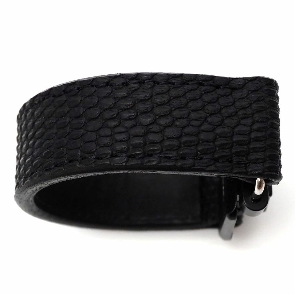 レザーブレスレット ブラック