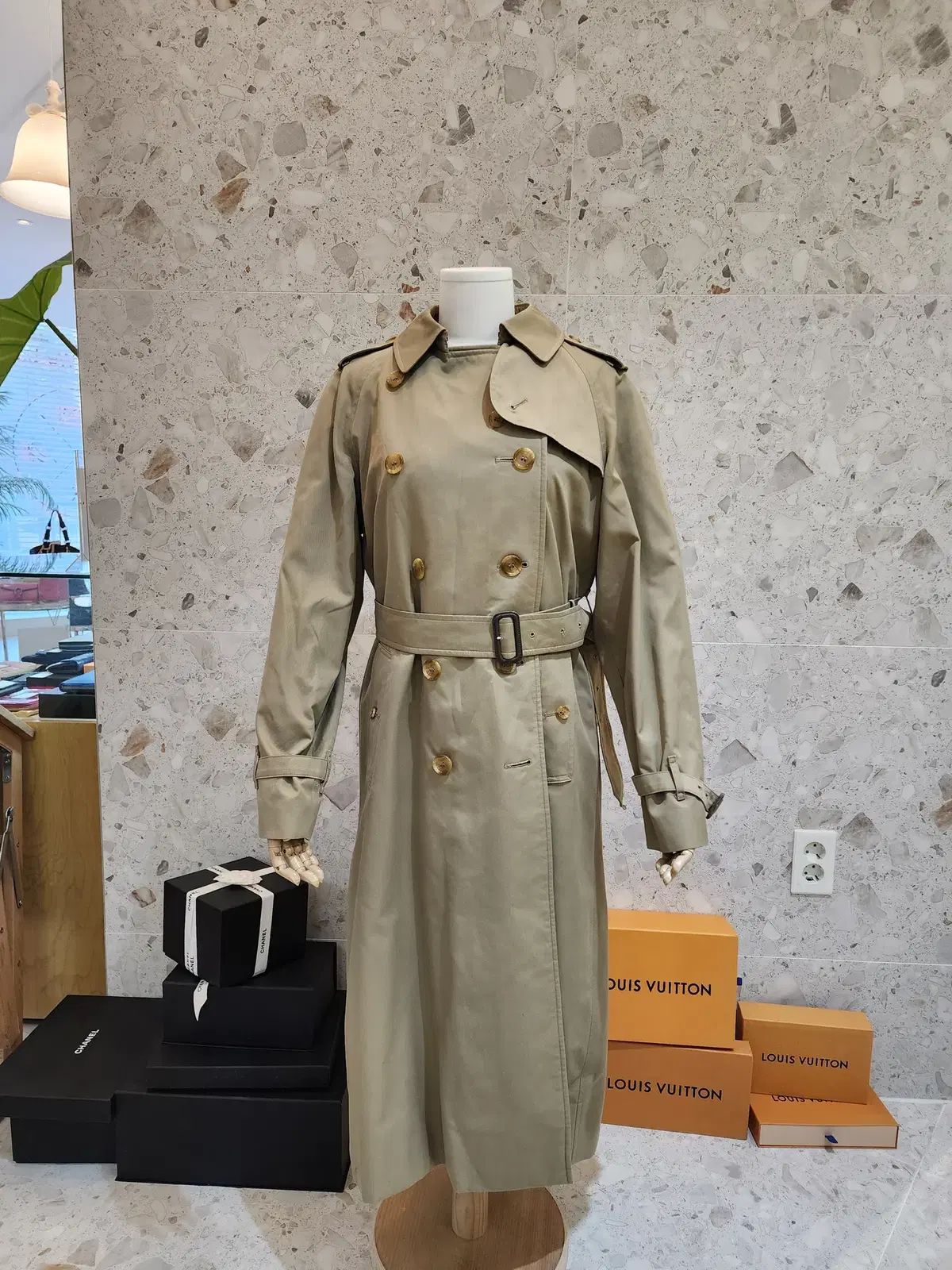 BURBERRY バーバリー 旧モデル Classic 分離型 レディース トレンチコート