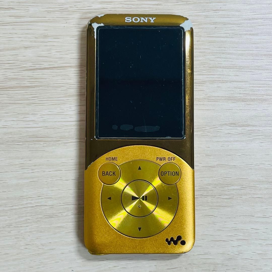 SONY ウォークマン ソニー NW-S754 8GB ゴールド 動作品 金 - メルカリ