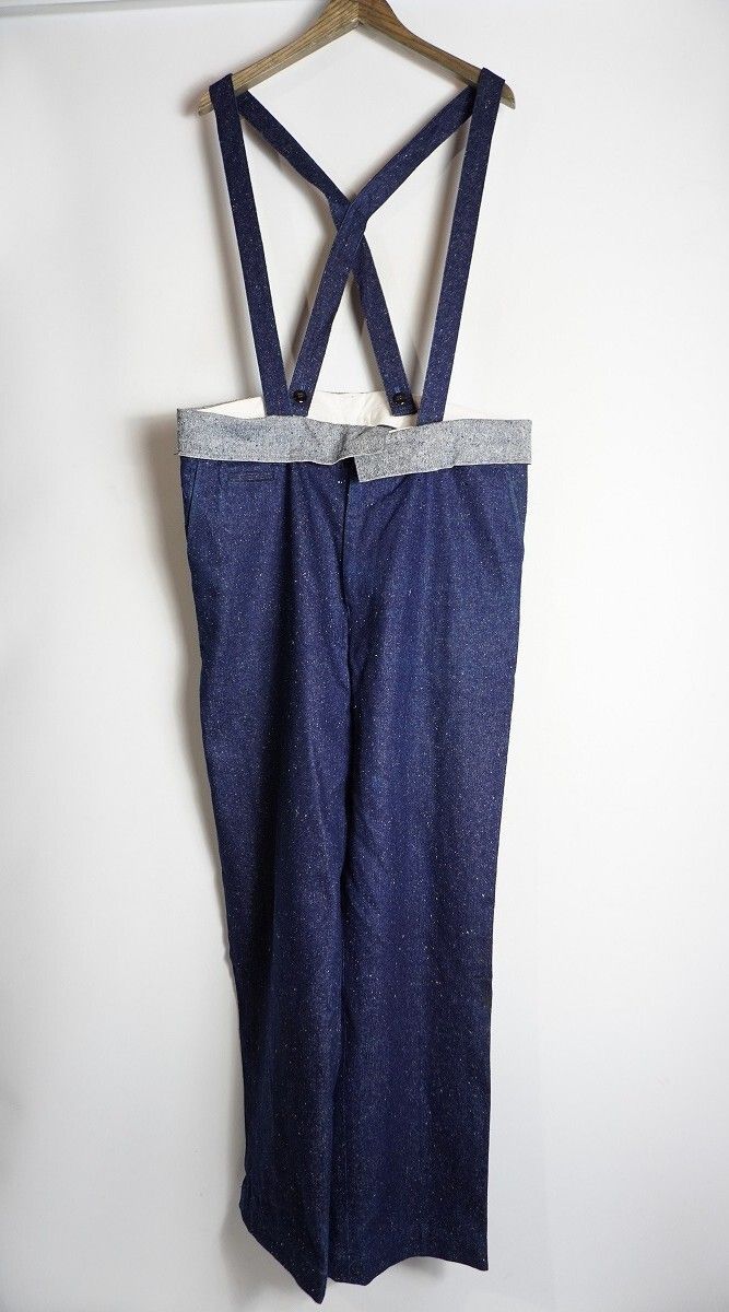 22AW Midorikawaミドリカワ × NGAP MID22AW-PT01A SUSPENDER SLACKS 