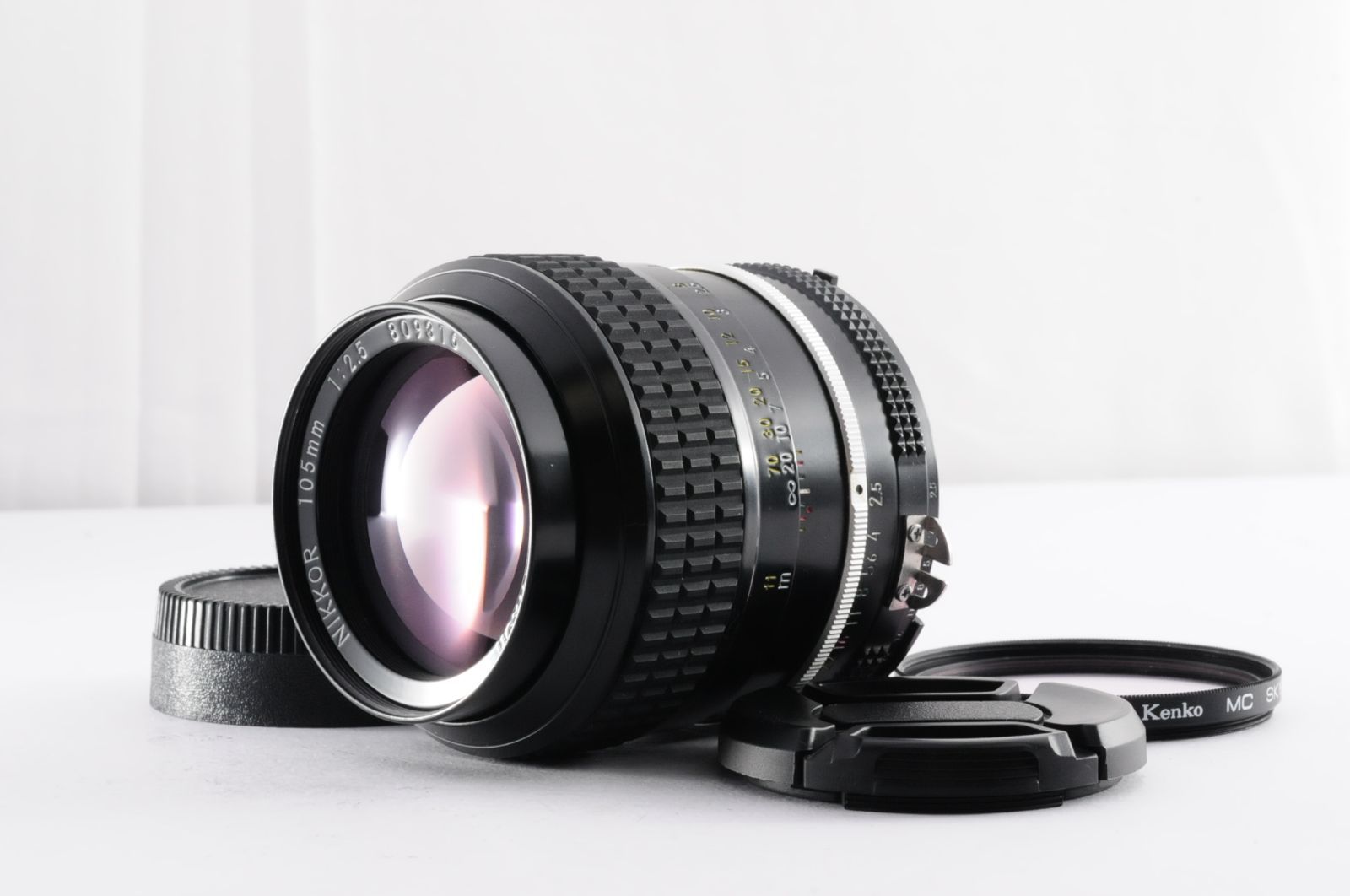ニコン Nikon Ai NIKKOR 105mm F2.5 1 2.5 MF マニュアル カメラレンズ 809316