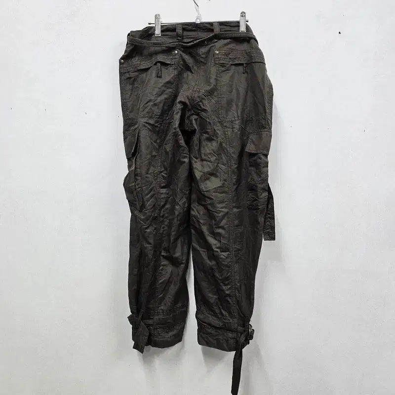 64-94 TIME レディース ストラップ カーゴ パンツ