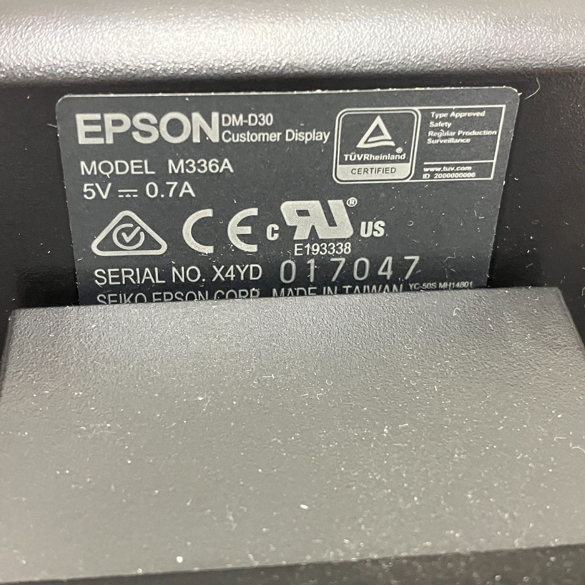 レジ ディスプレイ