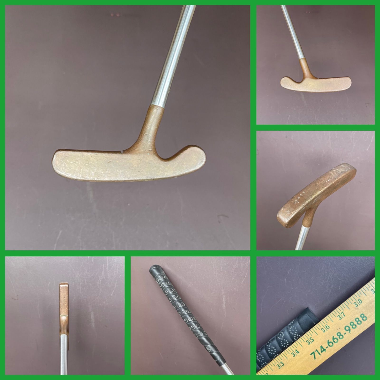 57-3010-062 アクシネット 再入荷 み ブルズアイ パター 36インチ 構えやすくて転がりの良いパター