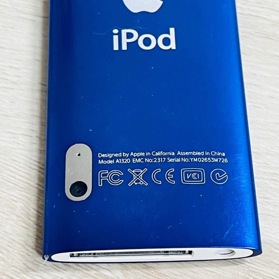 Apple iPod nano 5世代 ブルー 8GB 動作品 青 A1320