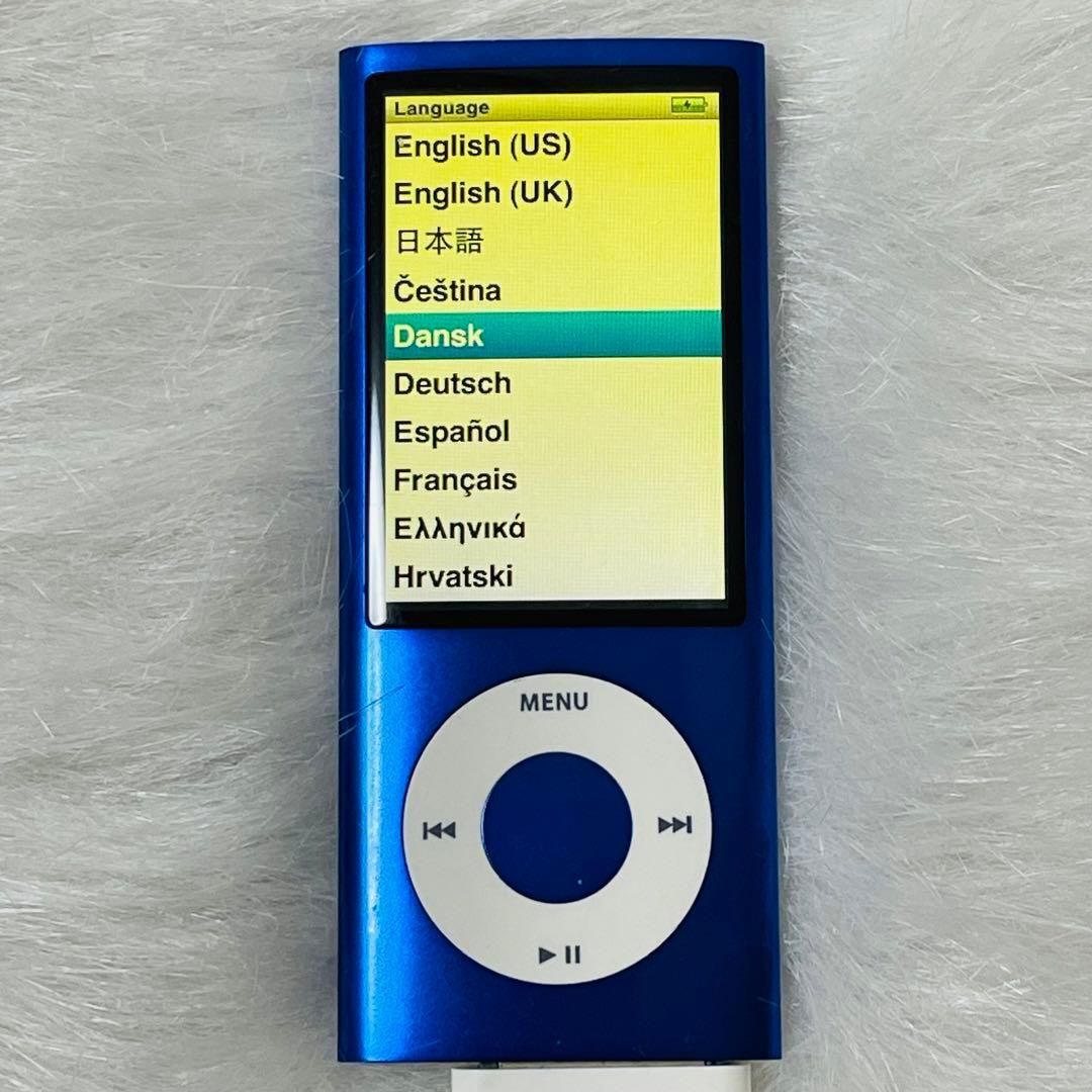 Apple iPod nano 5世代 ブルー 8GB 動作品 青 A1320 - メルカリ