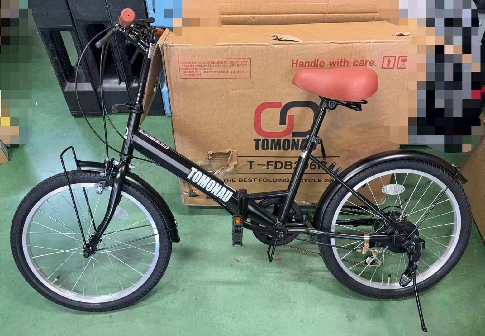 TOMONAU 折り畳み自転車 折りたたみ自転車 20インチ シマノ6段変速 ||729527