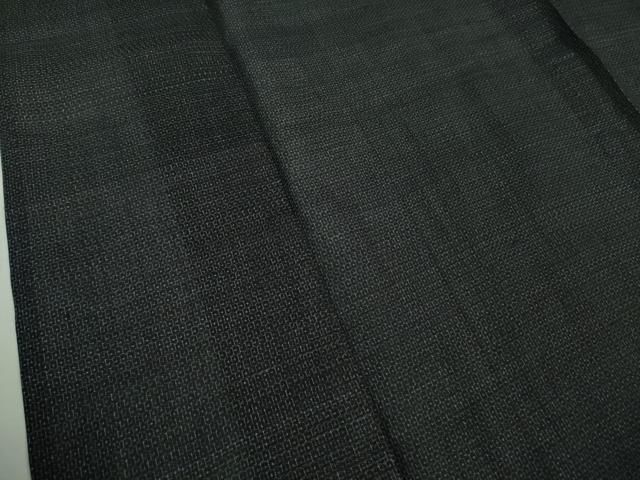  平和屋着物 上 夏物 男性 石川県指定無形文化財 能登上布 本麻手織上布 100亀甲 総詰め 濃紺地 kh 5 着物 着物 浴衣