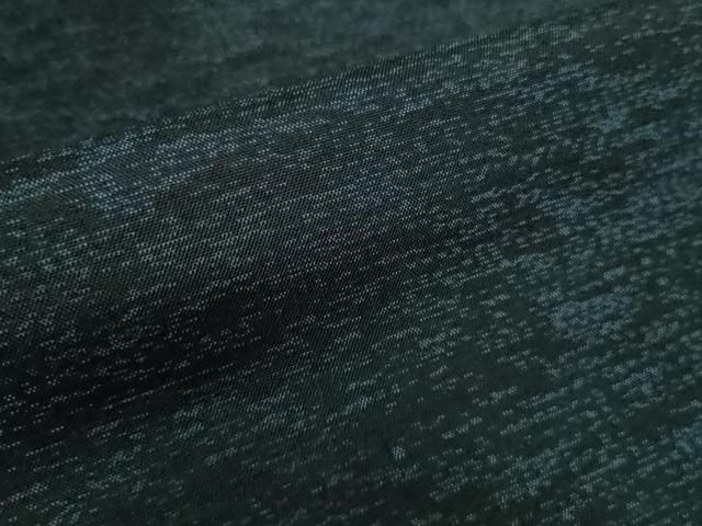 平和屋着物□極上 男性 本場大島紬 アンサンブル 長羽織 濃藍色 嘉納紬