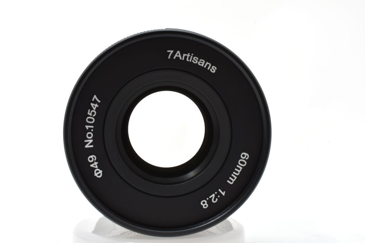 上 七工匠 7 Artisans 60 mm F 2 8 II Eマウント AYM 4794 102
