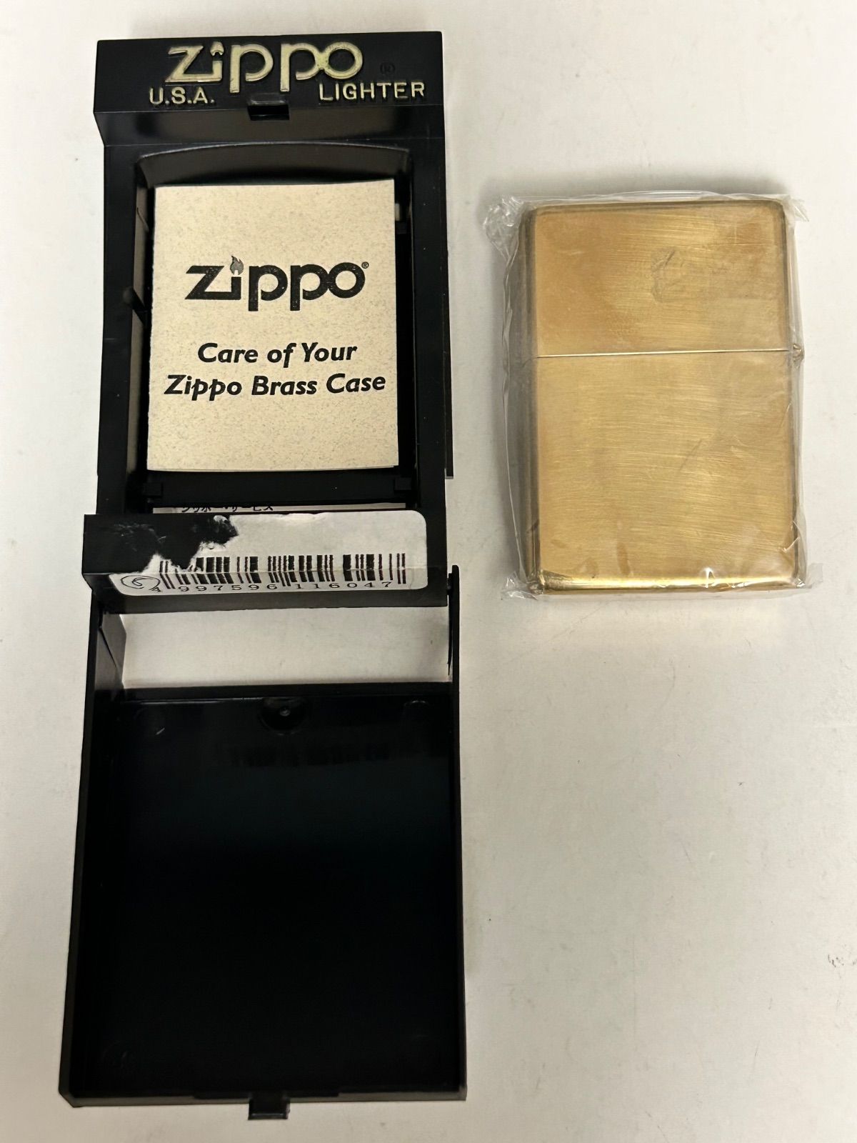 U.S.A.97年製刻印ブラスジッポーフルセットパッケージ完全