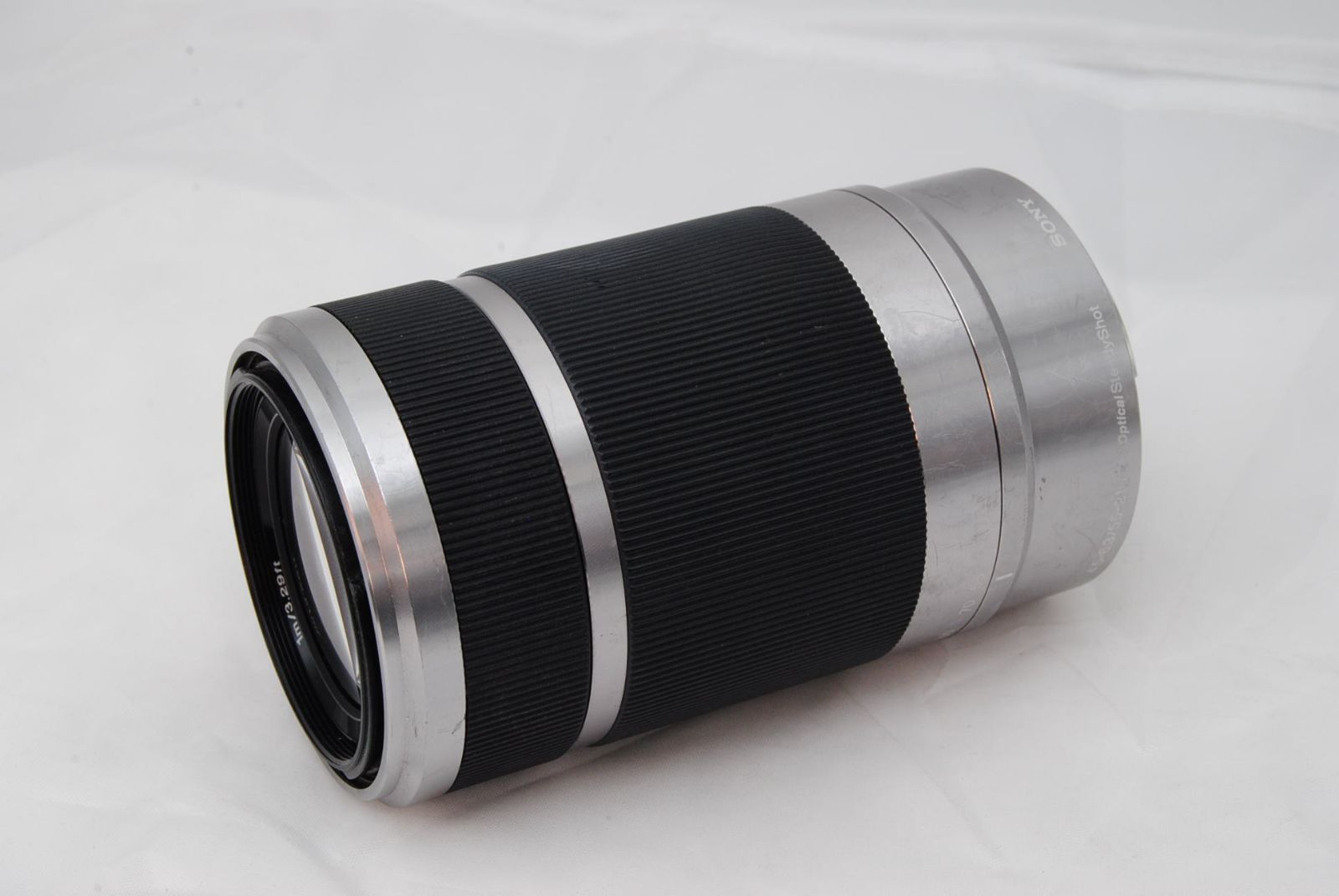 使用感 カビありますが撮影影響ありません ソニー SEL55210 E 55-210mm F4.5-6.3 OSS シルバー SONY 標準ズームレンズ APS-Cデジタル一眼カメラα Eマウント 用 純正レンズ SEL55210