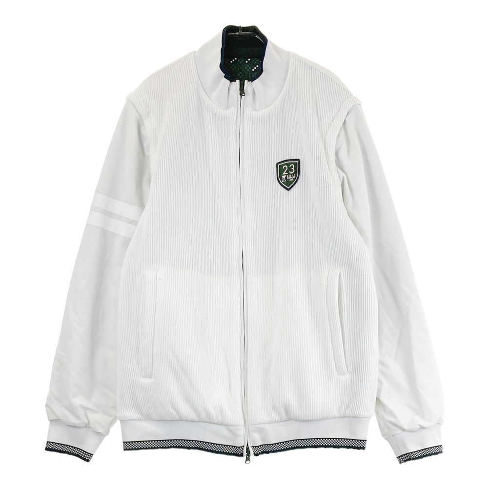 サイズ LL 23区GOLF ニジュウサンクゴルフ リバーシブル ニット切替 中綿ジャケット ホワイト系 240101433265 ゴルフウェア メンズ ストスト