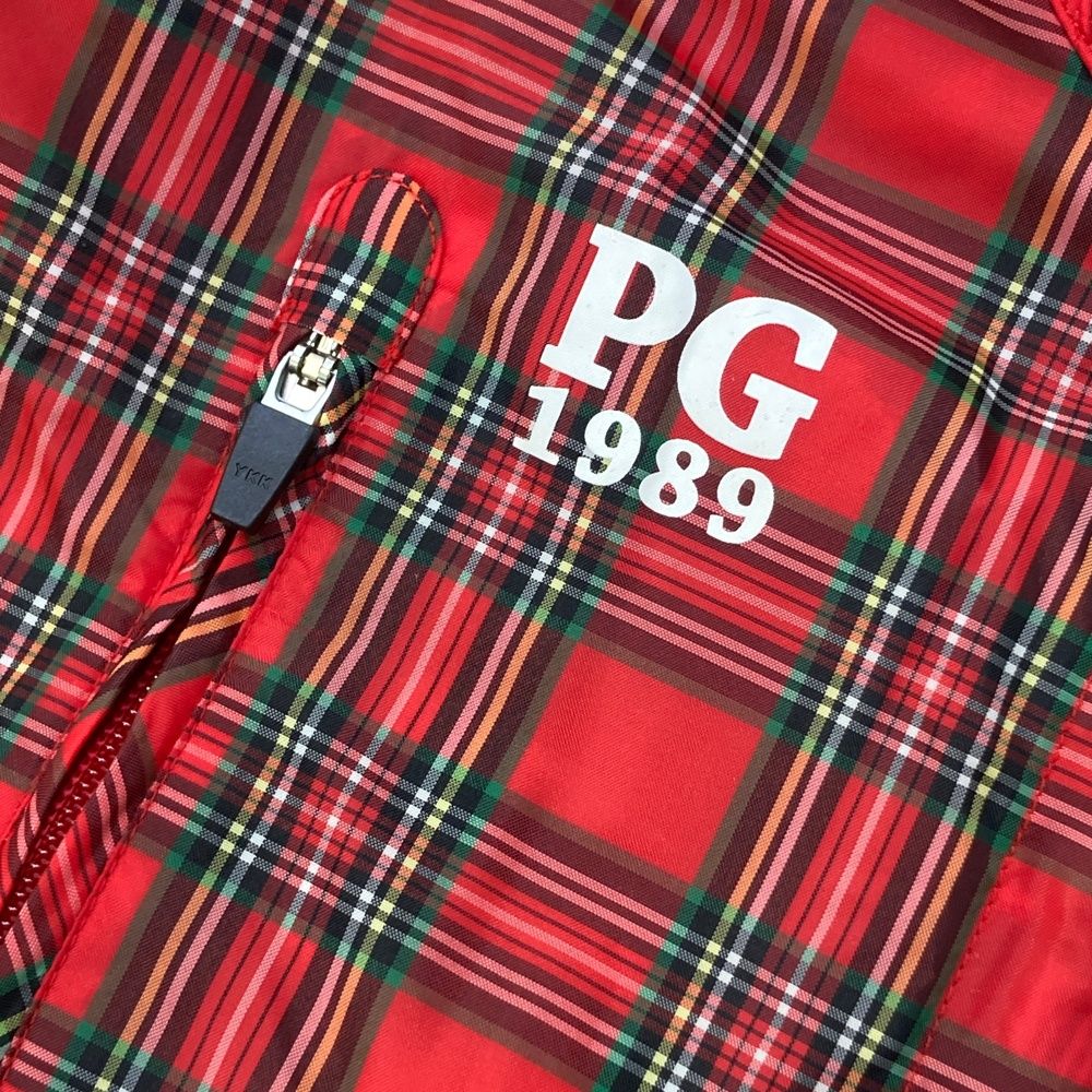 サイズ 4 PEARLY GATES パーリーゲイツ 2way 蓄熱ジャケット チェック柄 レッド系 240101537450 ゴルフウェア メンズ ストスト LLC-HASEGAWATOSO_COM