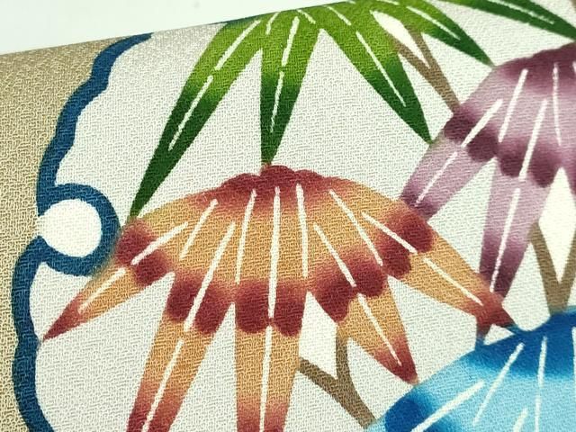 つけ帯 雪輪花丸文