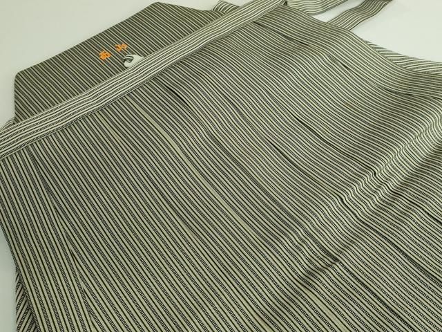 平和屋着物 上 男性 馬乗り袴 縞 kh 5