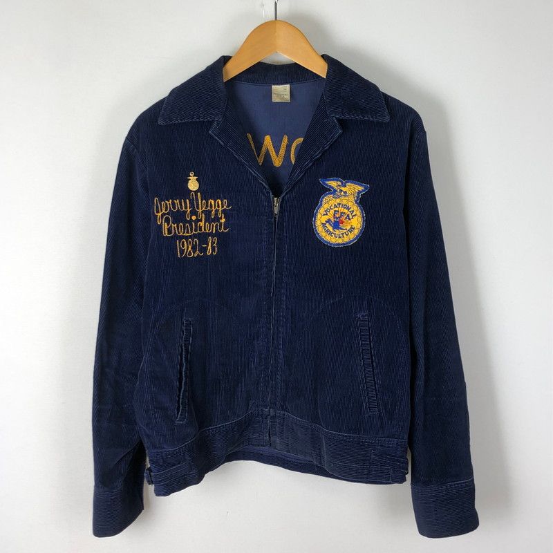 品 UNKNOWN 70 s NATIONAL FFA JACKET LOT.100 VINTAGE 70年代 アメリカ国立農業学校 ジャケット ライトアウター ファーマーズジャケット ヴィンテージ 145-251028-yo-22-tei