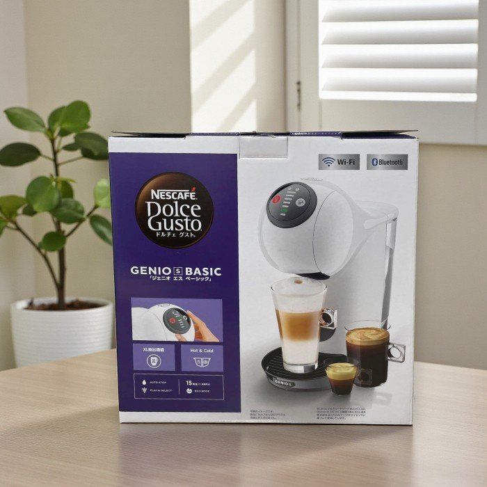 Nestle ネスレ コーヒーメーカー ドルチェ グスト ジェニオ エス ピュアホワイト IoT対応 省スペース