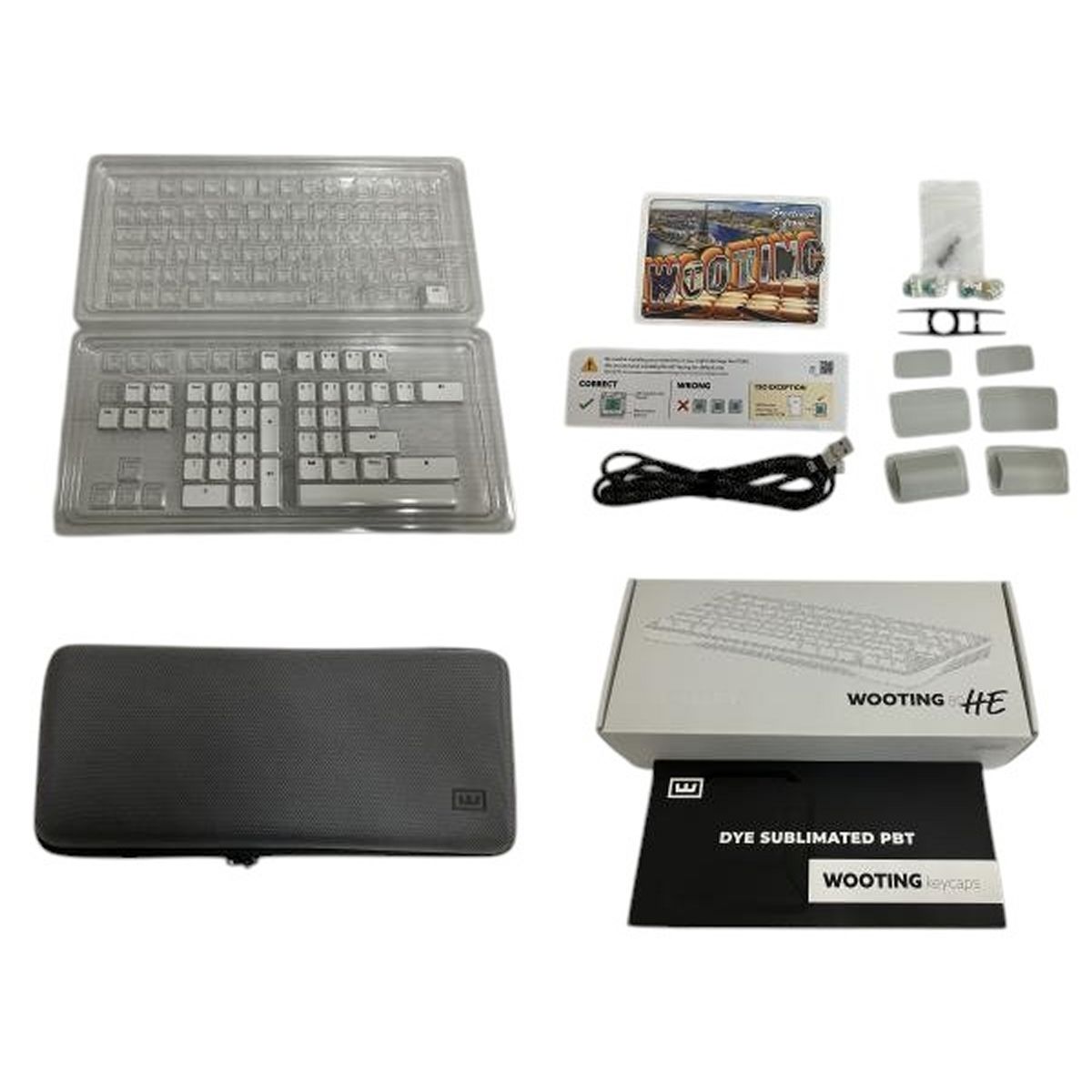 Wooting 80HE ゲーミングキーボード ラピッドトリガー PC周辺機器 O10556743