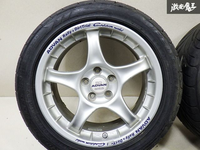 ADVAN Racing アドバンレーシング RC 16インチ 7J 48 PCD100 5H 5穴 φ73 タイヤ ホイール 4本 魔王 棚