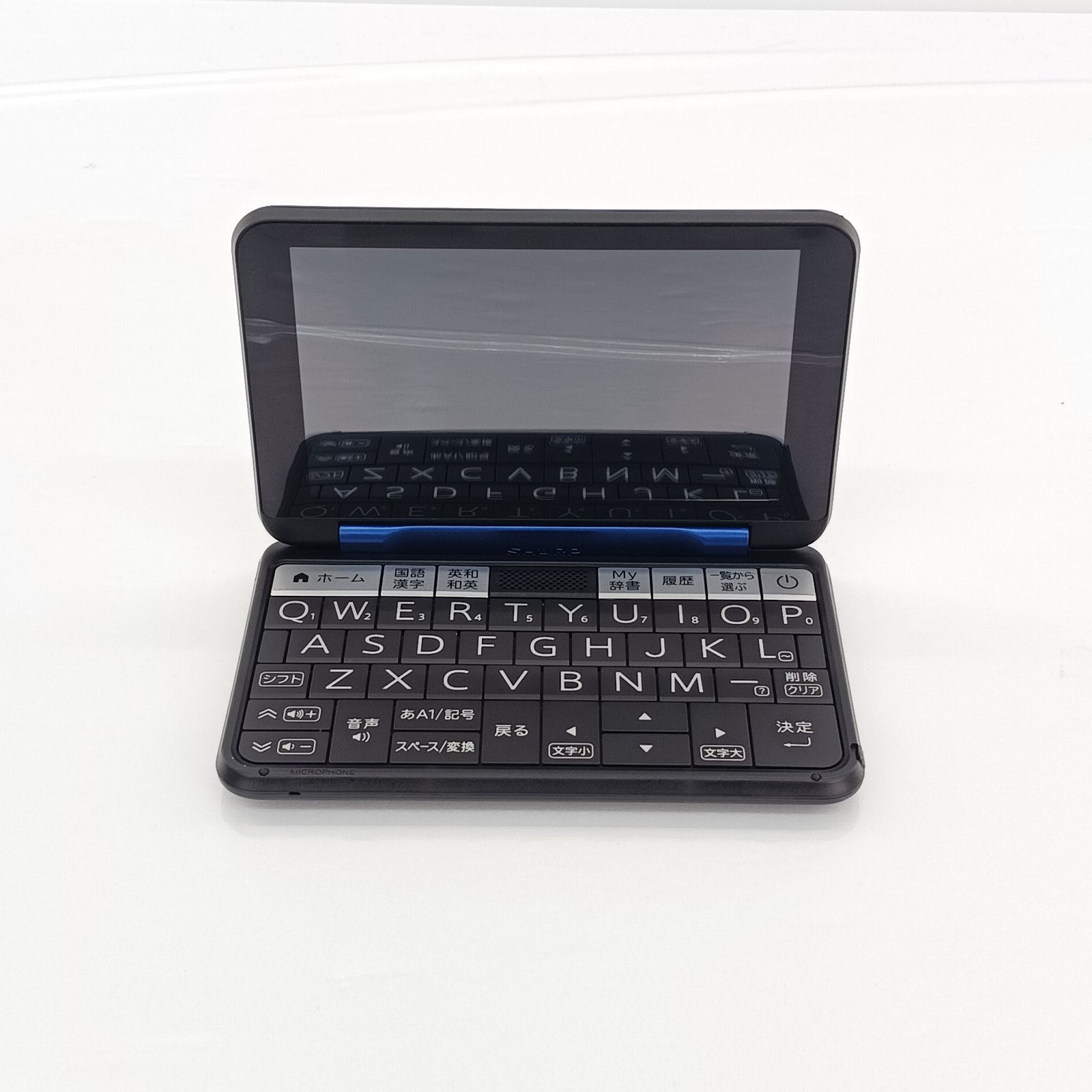 展示商品 シャープ SHARP 電子辞書Brain ブレーン 高校生向け 英語強化モデル ネイビー系 PW-S2-K