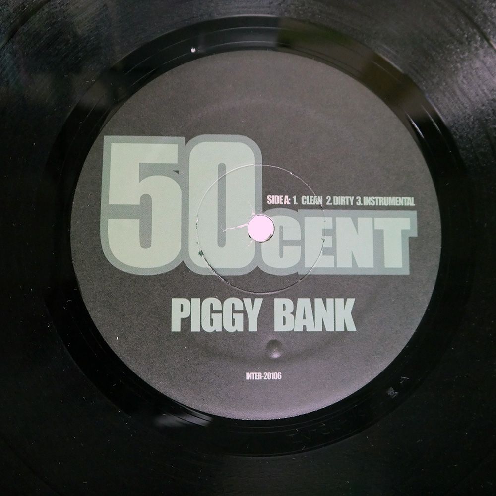 メキシコ盤 50 CENT/PIGGY BANK / SO AMAZING/NOT ON LABEL (50