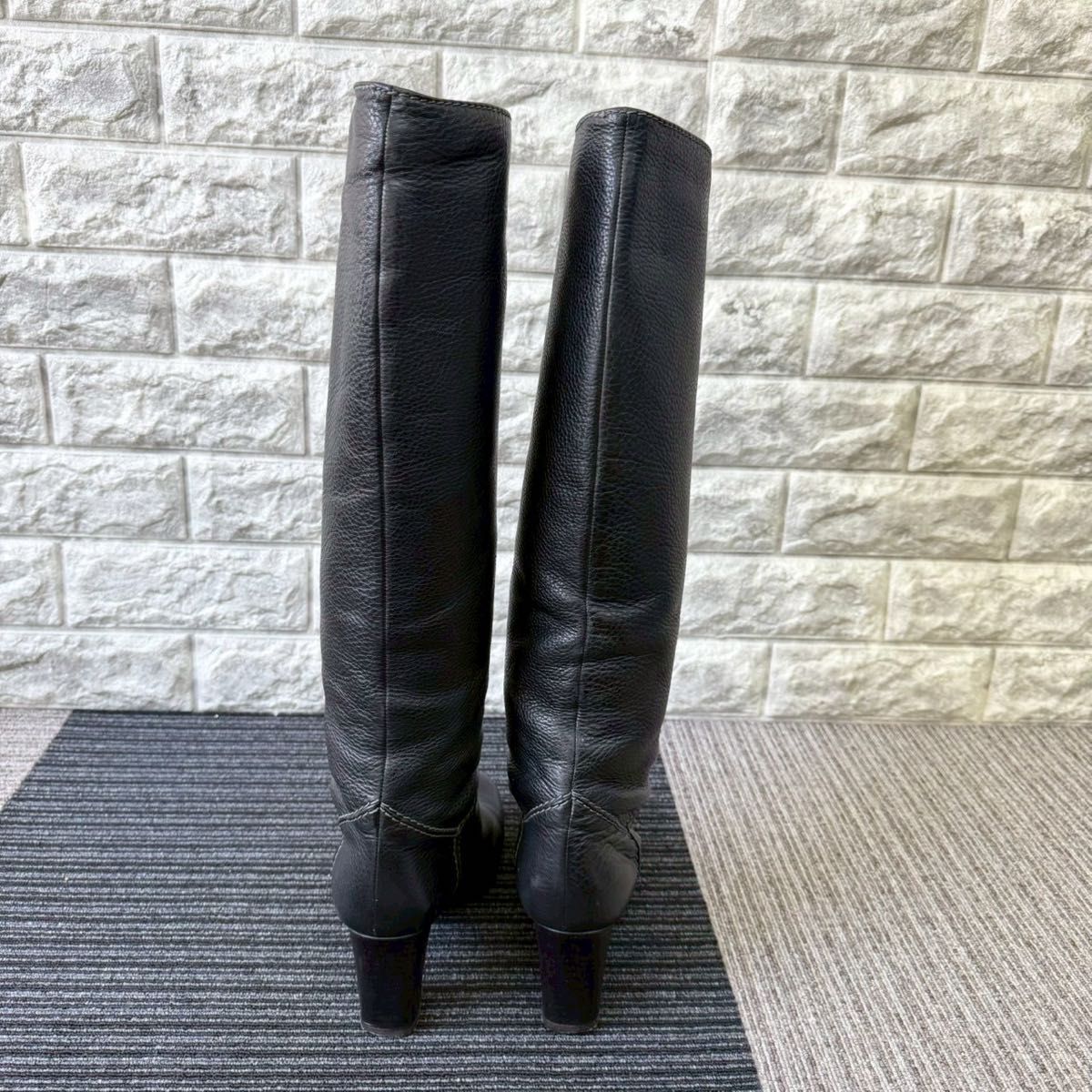  Chloe クロエ レザー ロングブーツ ブラック ロングブーツ ブーツ