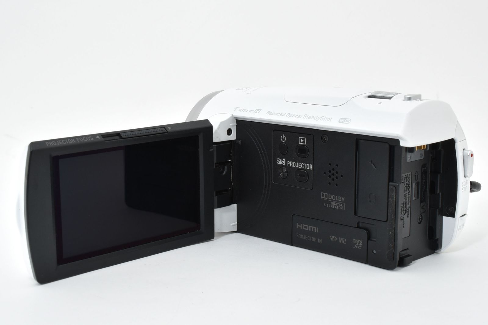 ★美品★ ビデオカメラ Sony ソニー HDR-CX675 ホワイト Amazon.co.jp: SONY ビデオカメラHDR-CX675 32GB 光学30倍 ホワイト