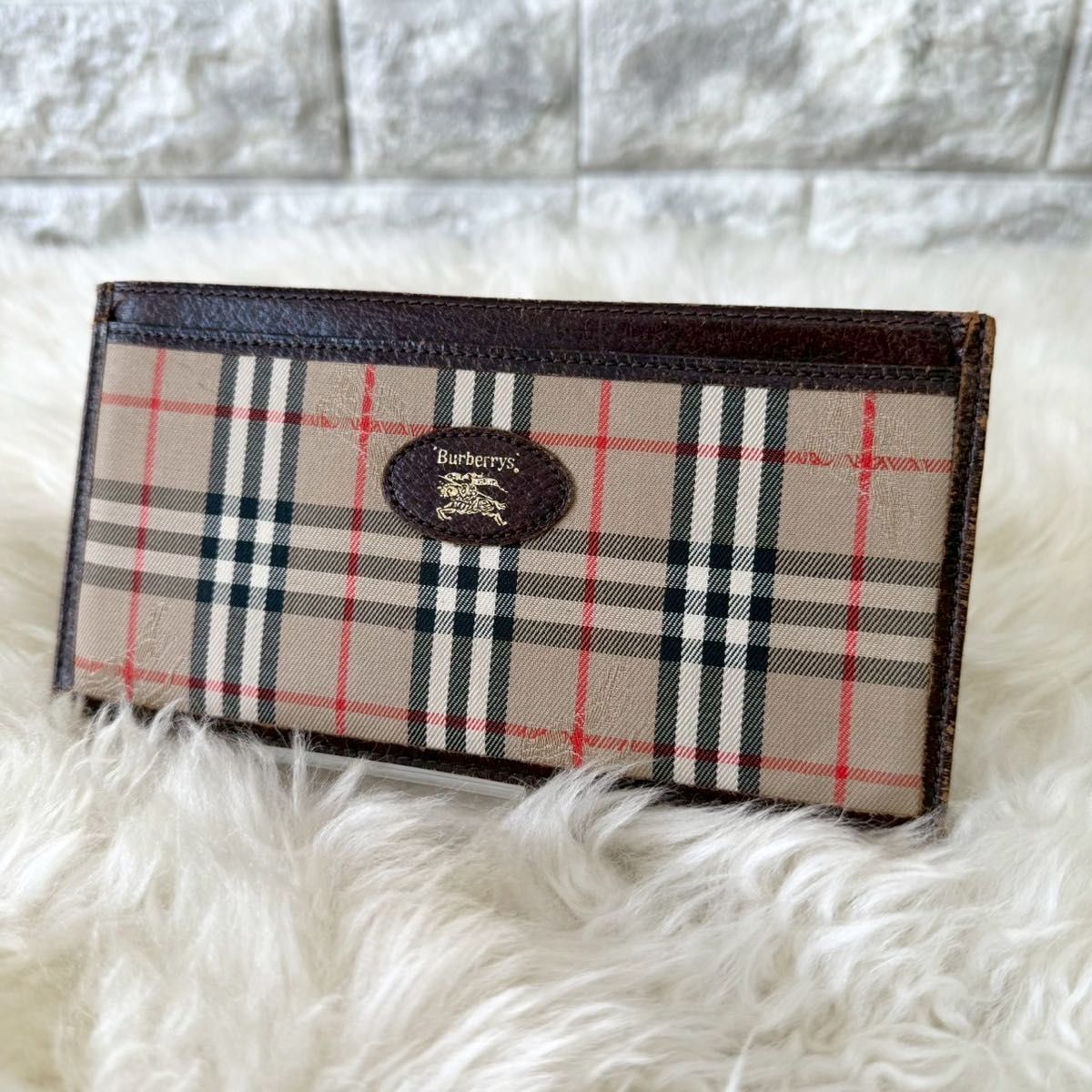 BURBERRY バーバリー ノバチェック お札入れ 長財布