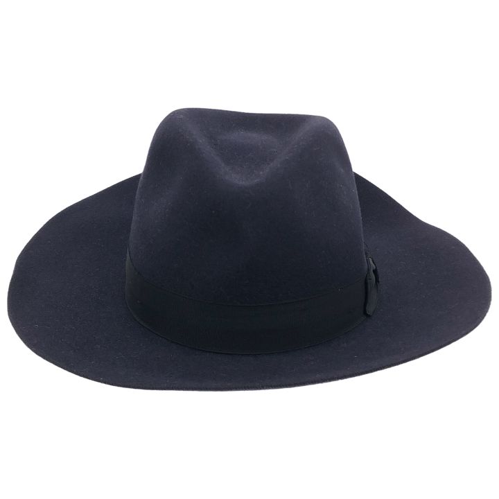 LOCK＆Co HATTERS ロングブリムハット ユニセックス ネイビー M