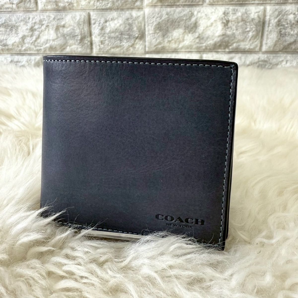 COACH コーチ 2つ折り財布 レザー ウォレット