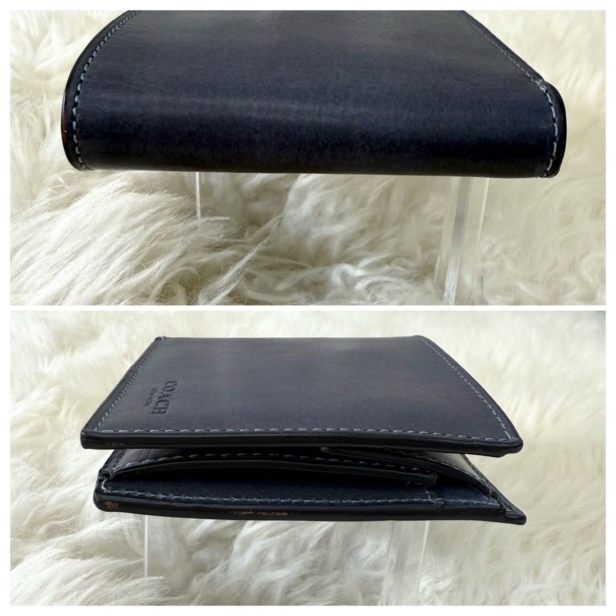  COACH コーチ 2つ折り財布 レザー ウォレット 二つ折り財布 折り財布