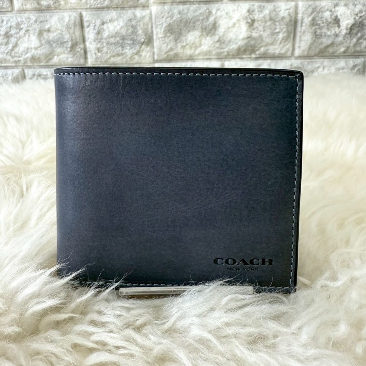 COACH コーチ 2つ折り財布 レザー ウォレット