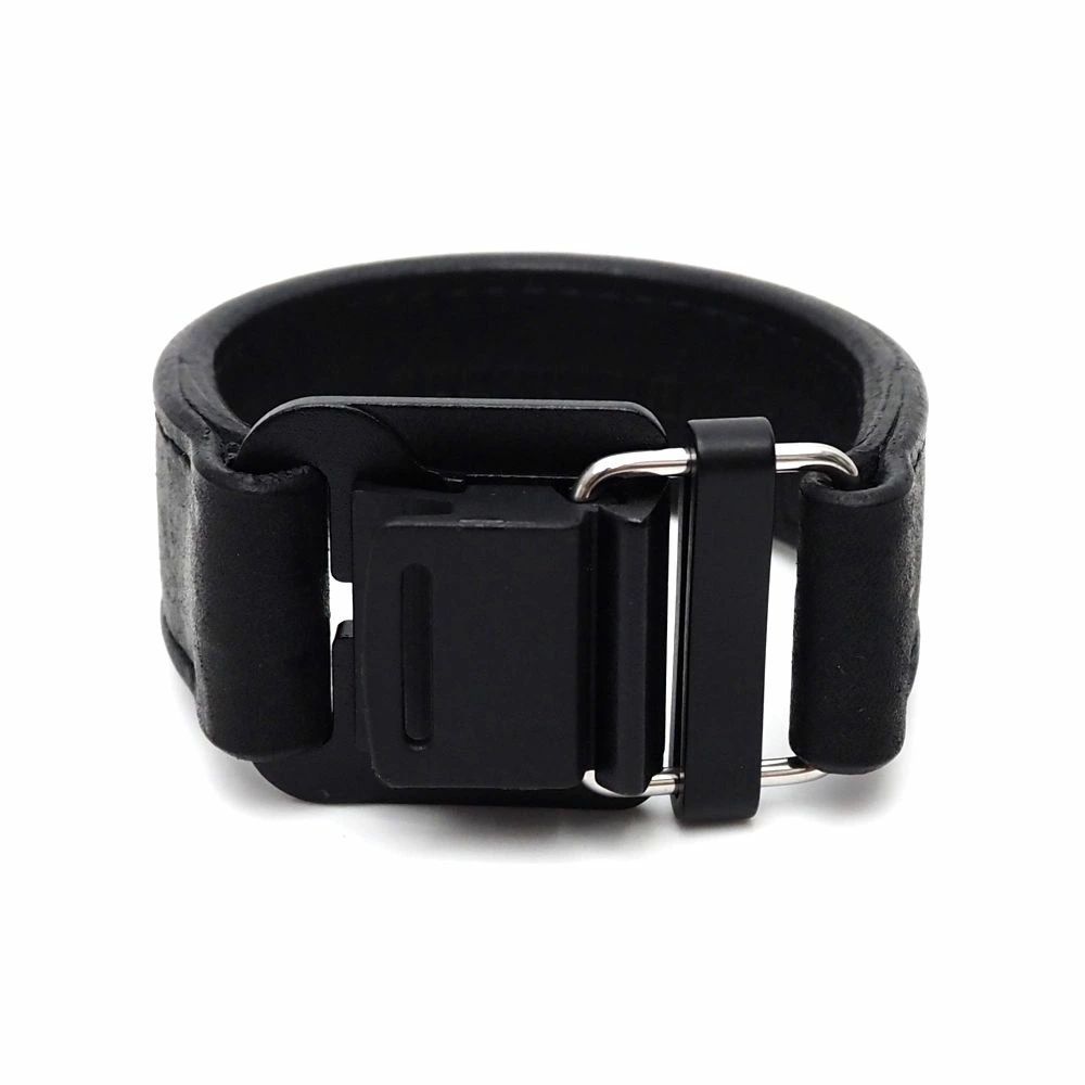 25SS RIPVANWINKLE レザーブレスレット ブラック R 290 リップヴァンウインクル メンズ 5CH I0654S KEP11