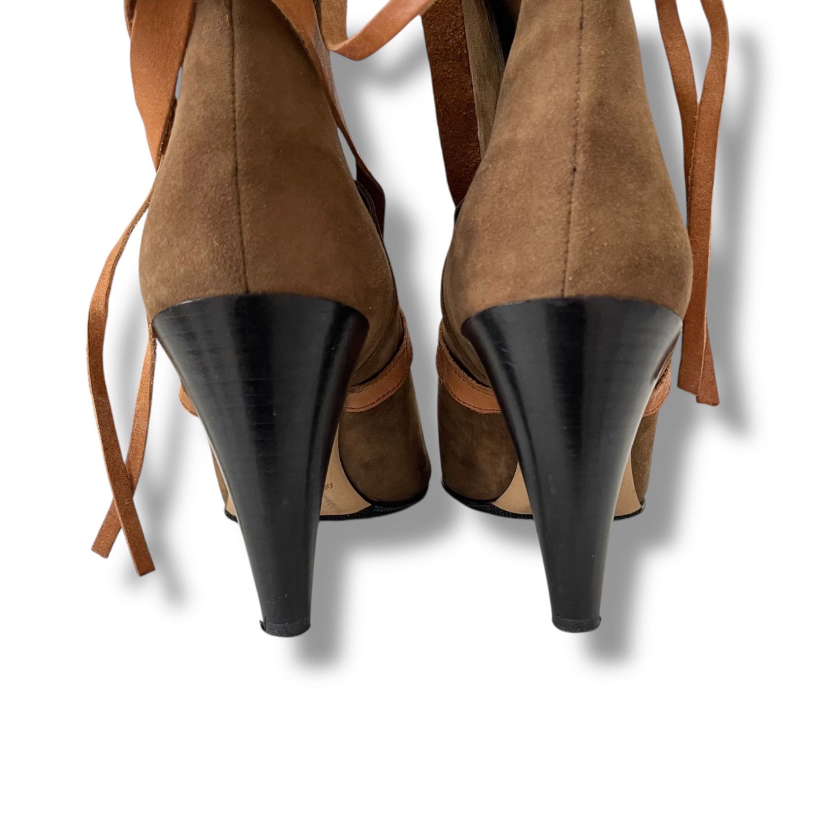 ISABEL MARANT イザベルマラン ショートブーツ ブラウン ヒール付き