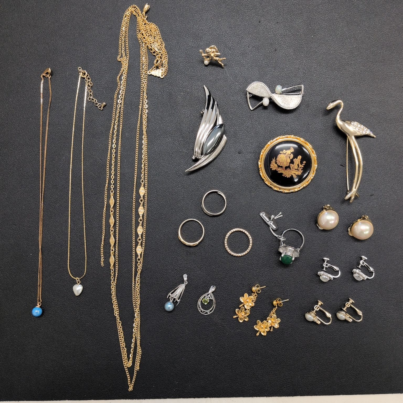 遺品整理 まとめて12】ジュエリー SILVER925あり 18KGFあり LIMOGES